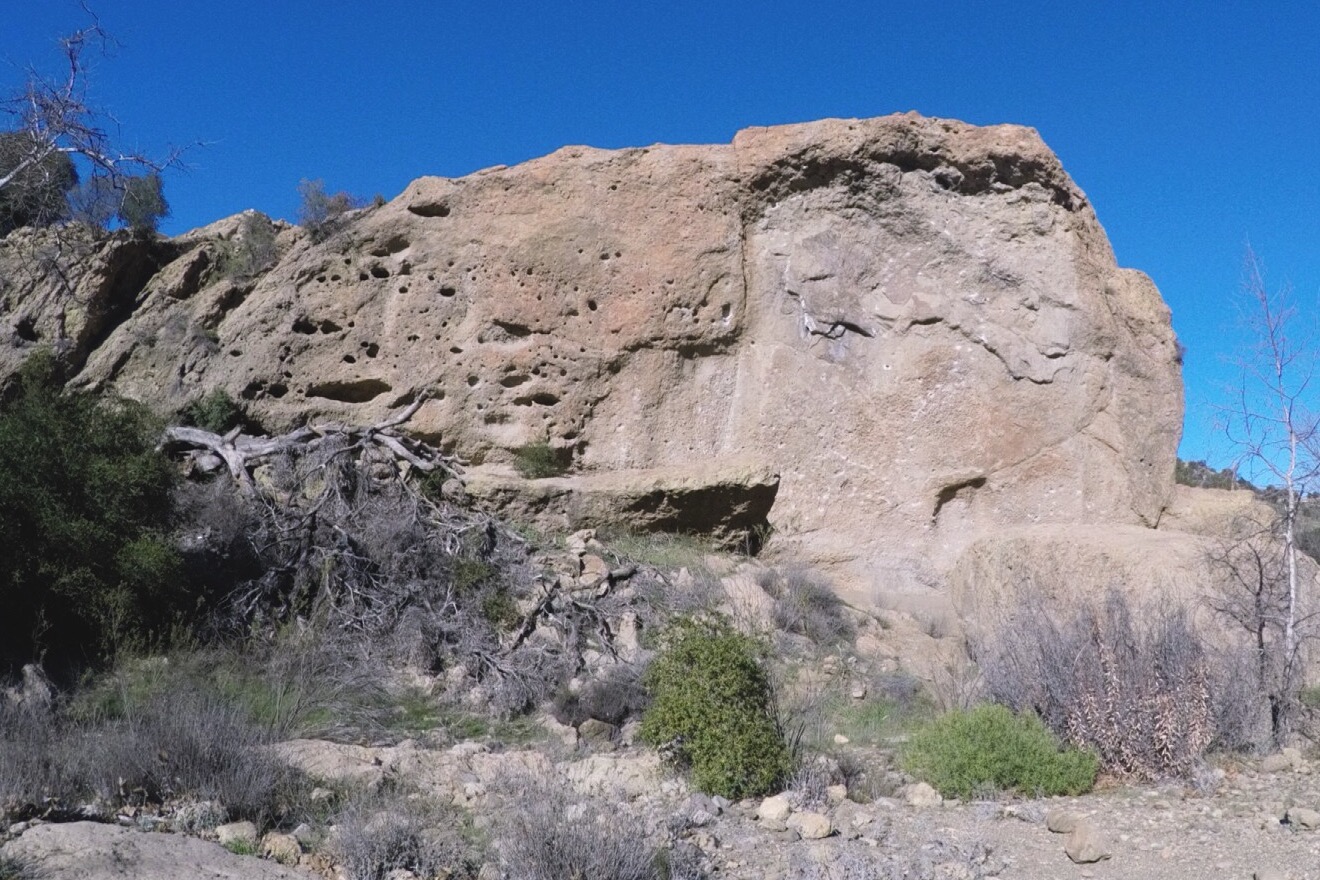 Rock Climbing in Malibu Creek
