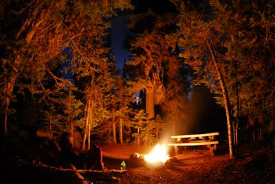 Camp at Scott Lake