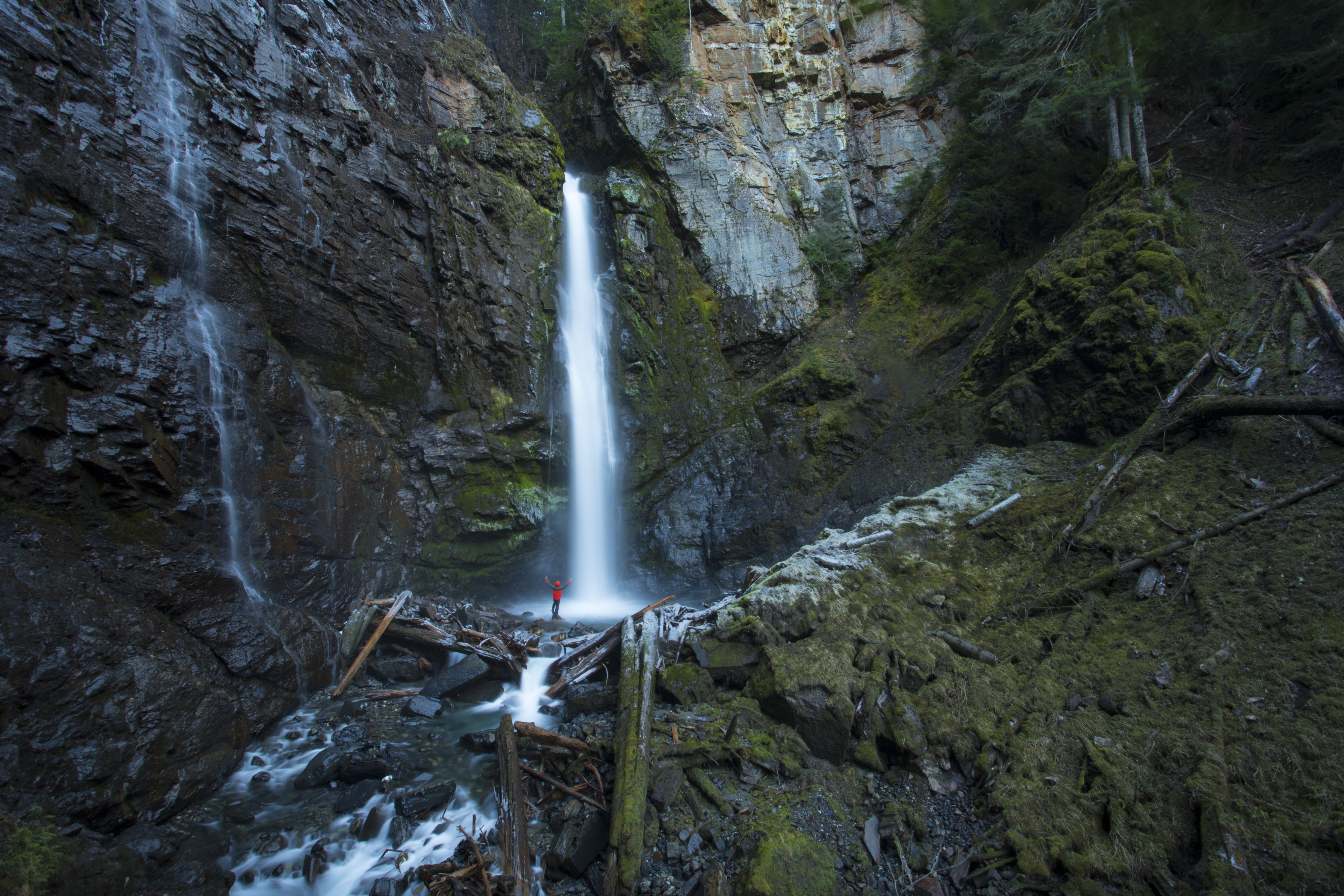 Hike to Sholes Creek Falls, Deming, Washington