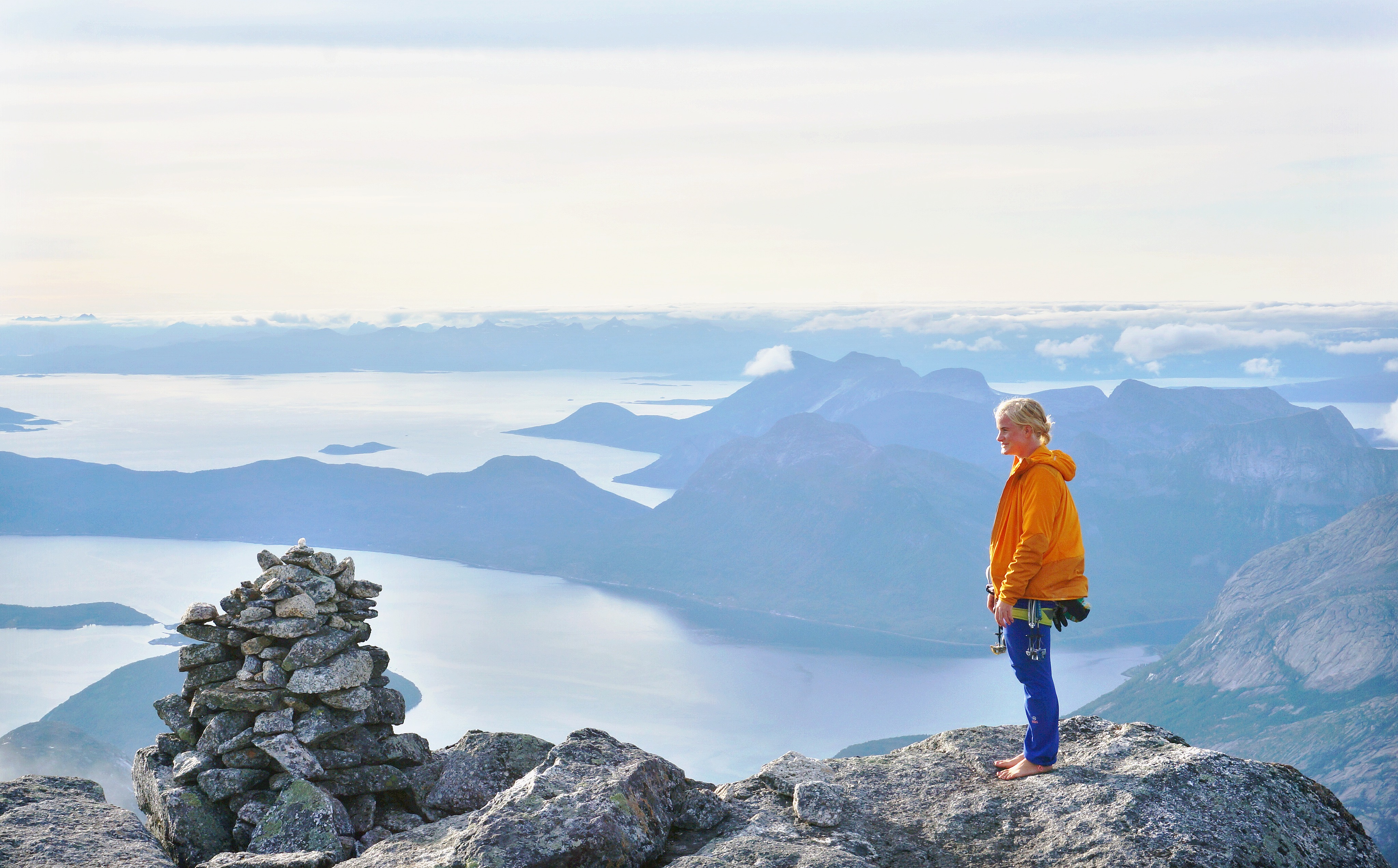 Hiking and Climbing Stetind