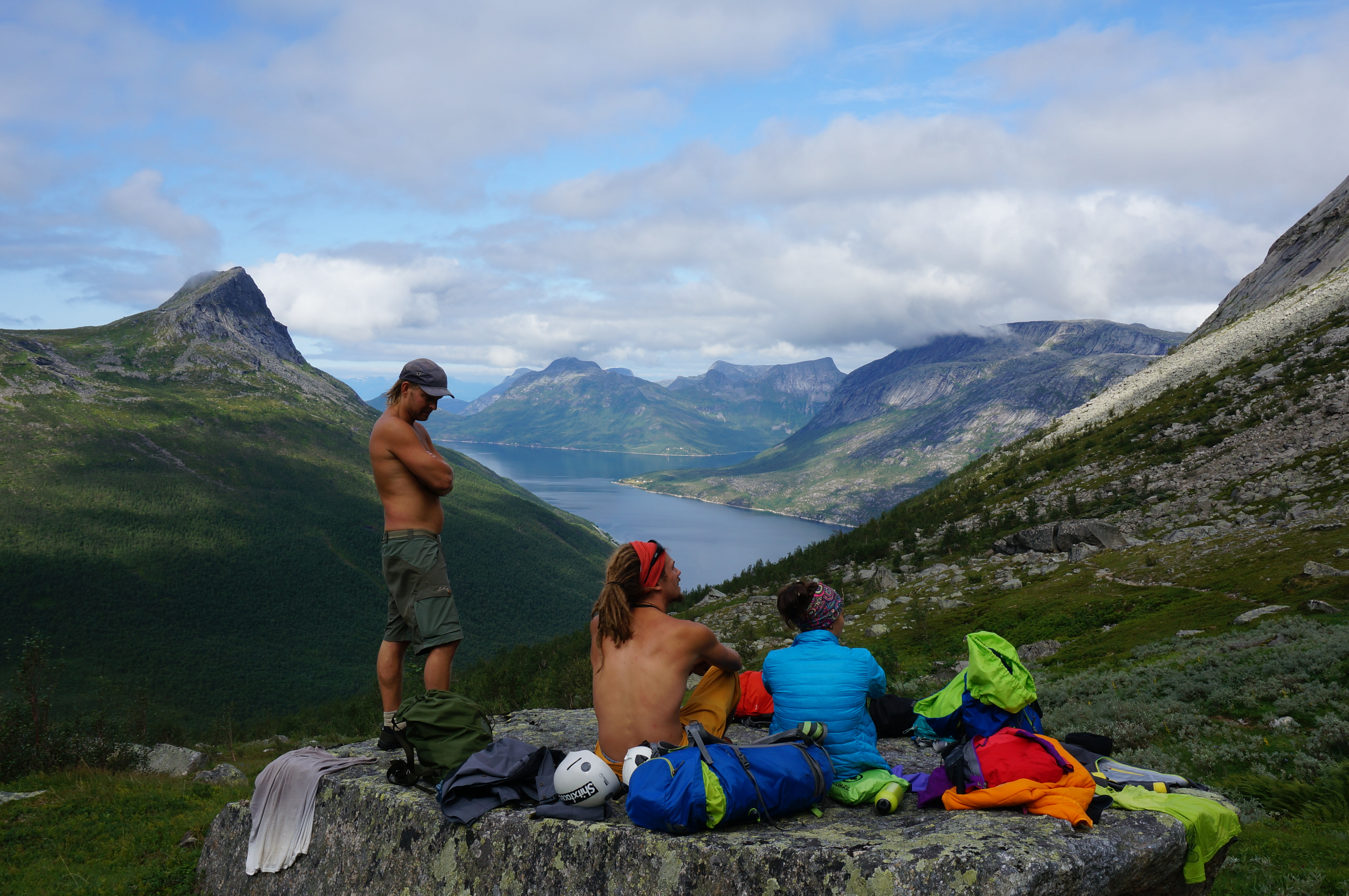 Hiking and Climbing Stetind