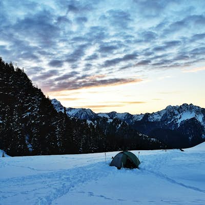 Backpacking and Camping on Mount Dickerman