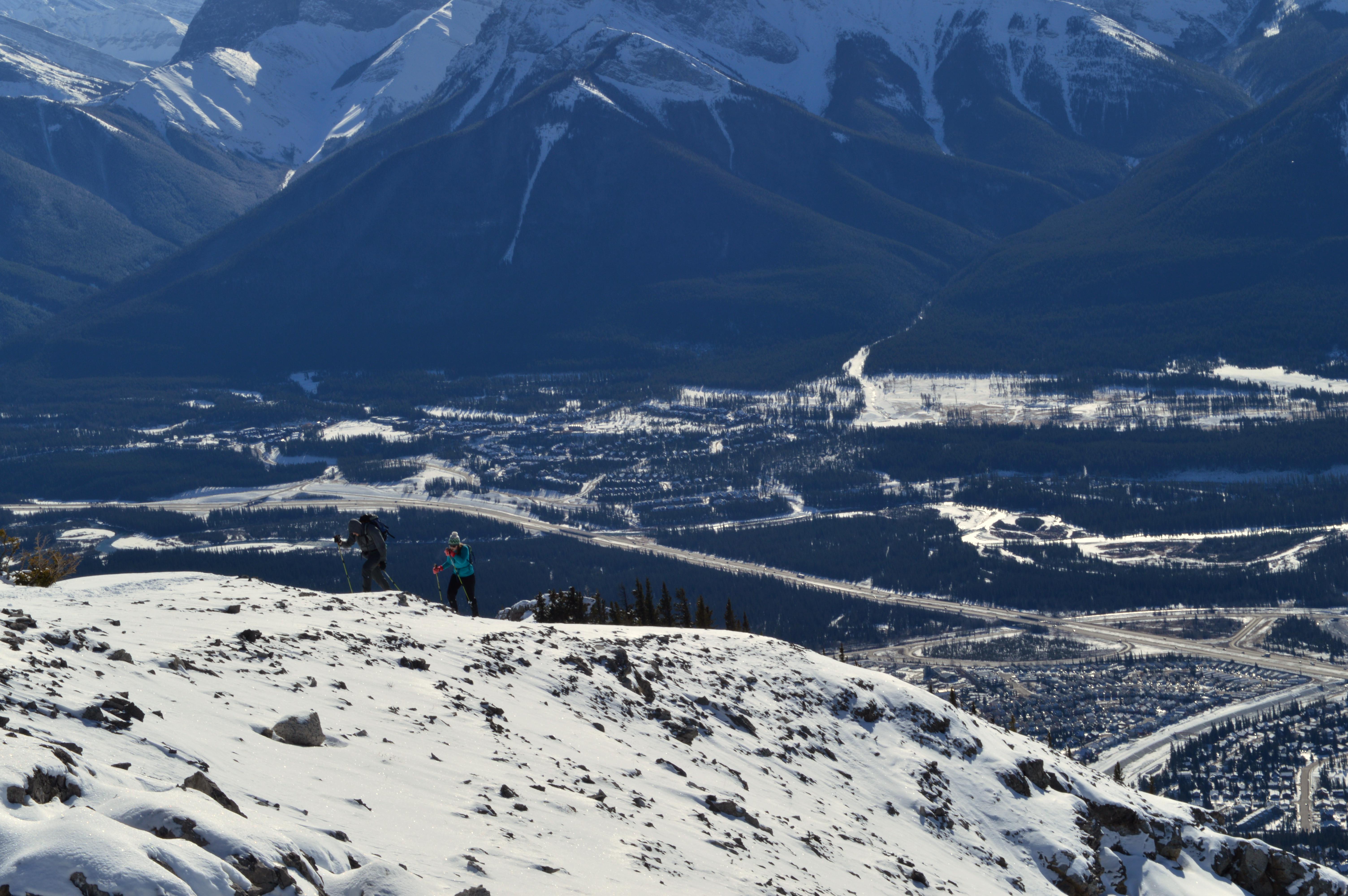 Mount Lady Macdonald Scramble in Winter