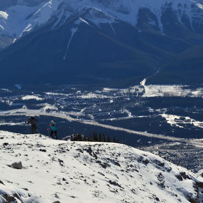 Mount Lady Macdonald Scramble in Winter