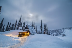 Backcountry Ski at Blanket Glacier Chalet