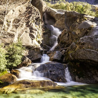 Hike to Hidden Falls (aka Tenaya Creek Falls)