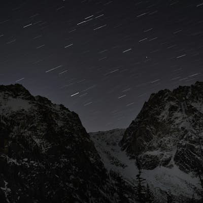 Night Photography at Colchuck Lake