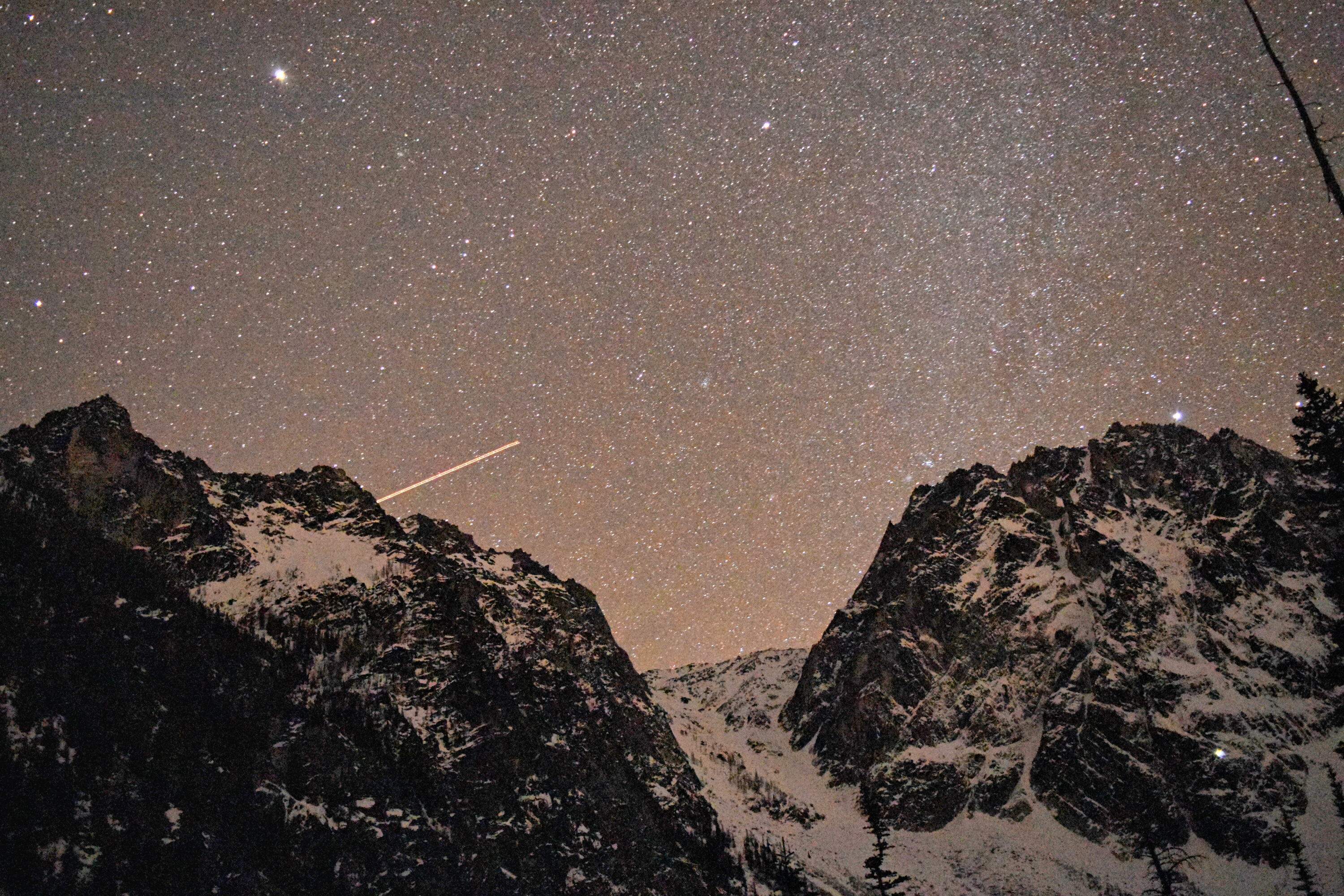 Night Photography at Colchuck Lake