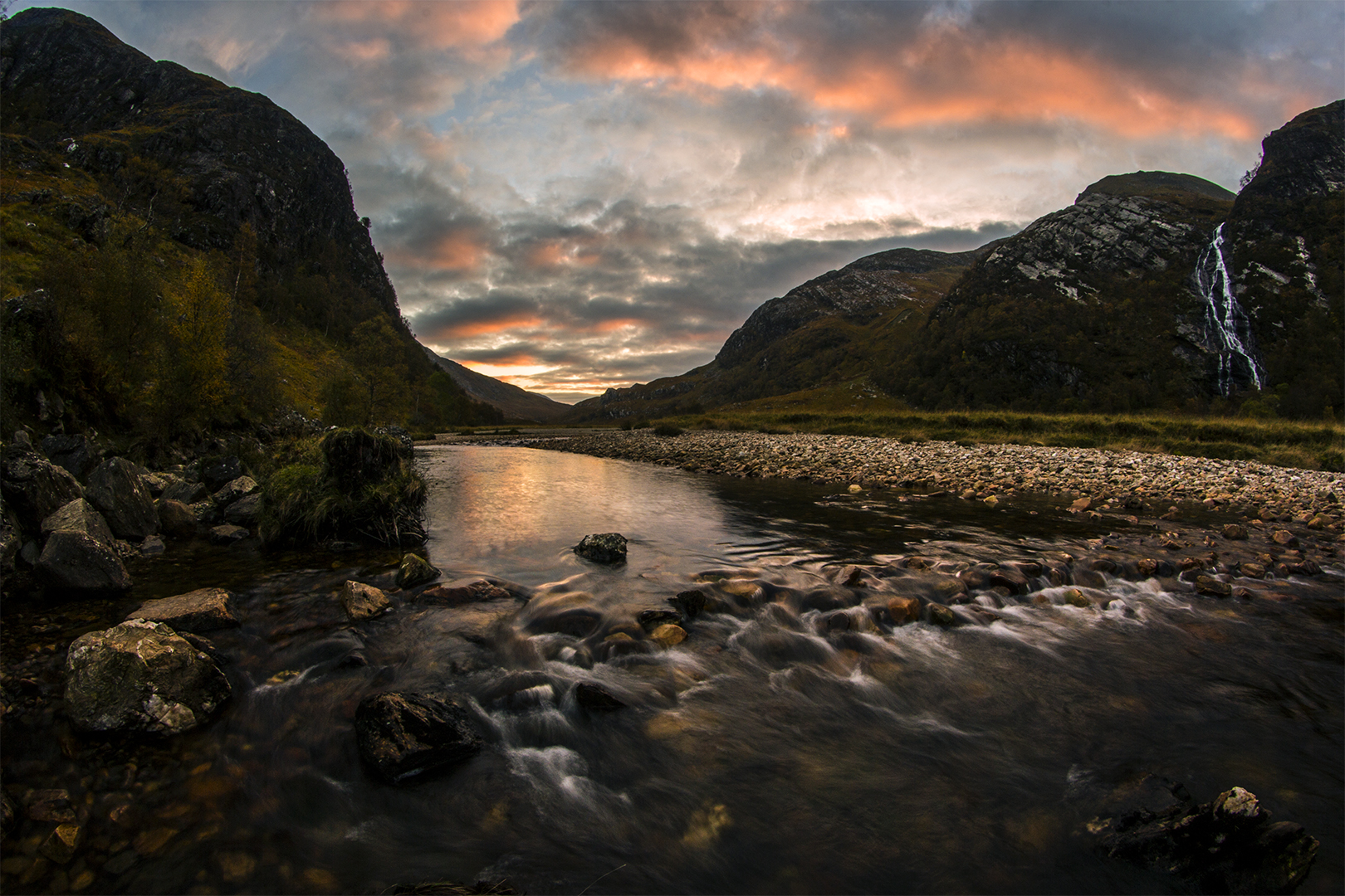Explore Ft. William, Scotland's Steall Gorge