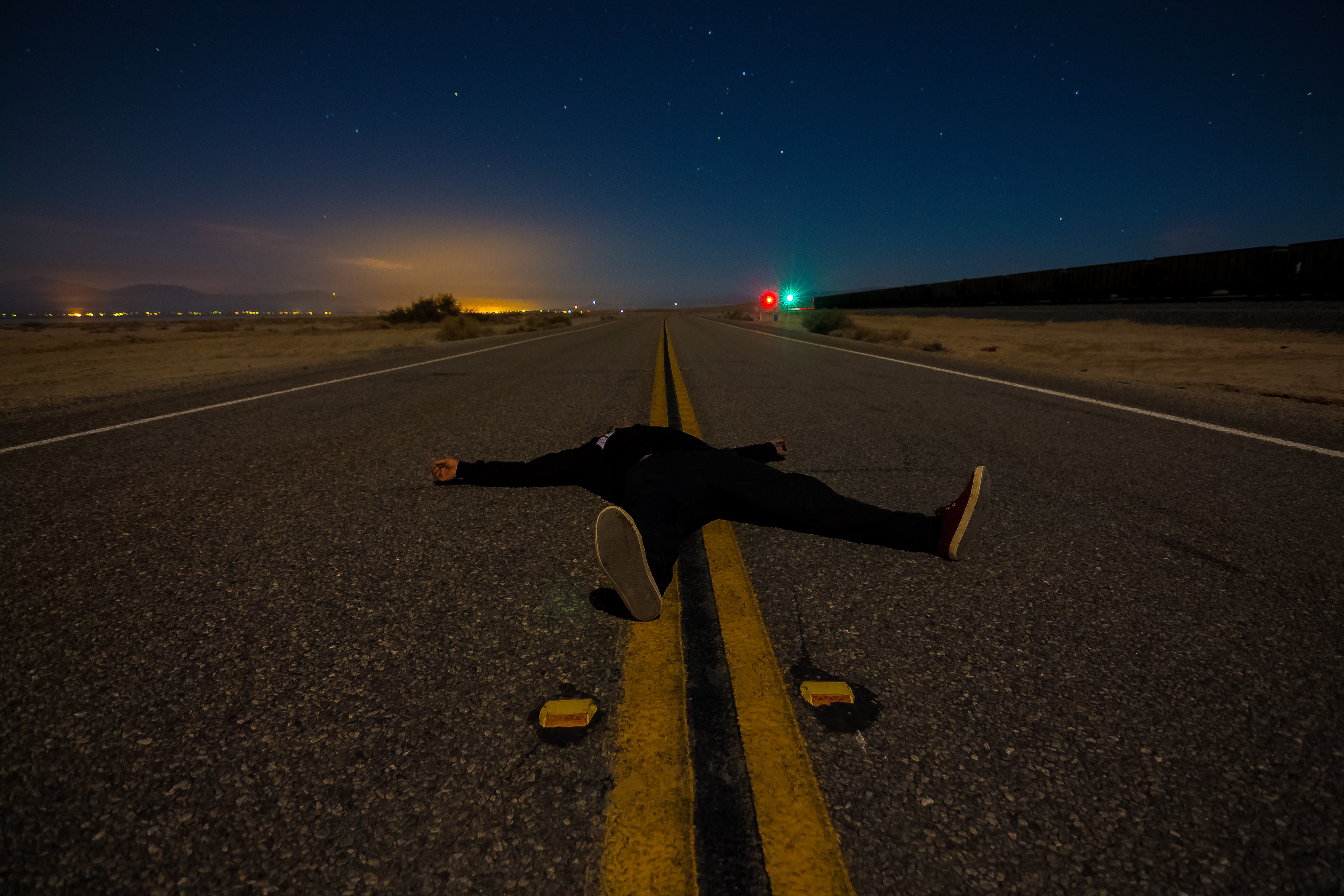 Night Photography at the Salton Sea