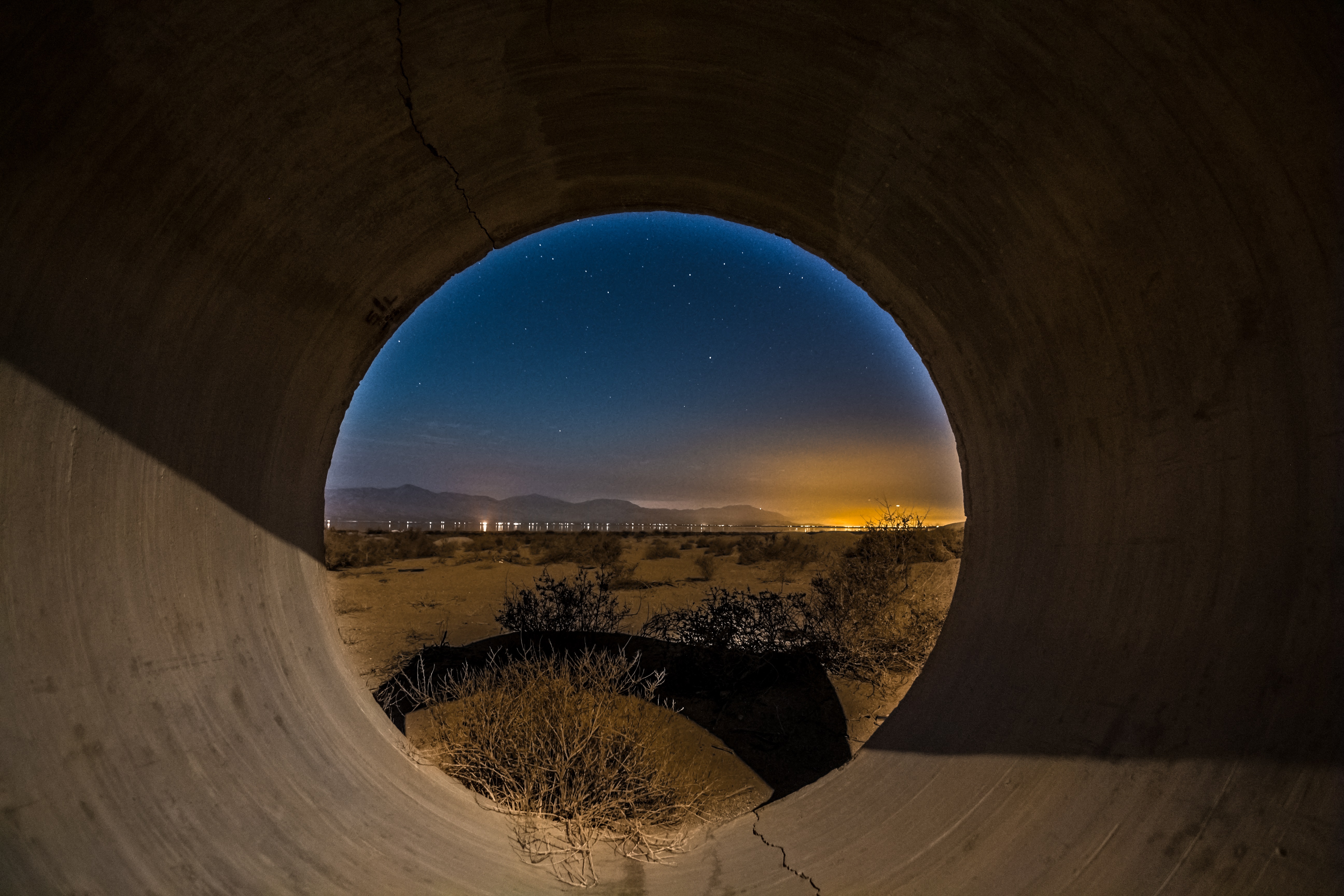 Night Photography at the Salton Sea