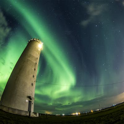 Photograph the Northern Lights at Grotta Lighthouse
