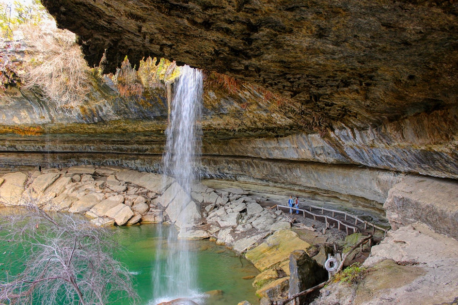 Swim at Hamilton Pool Preserve, Dripping Springs, Texas