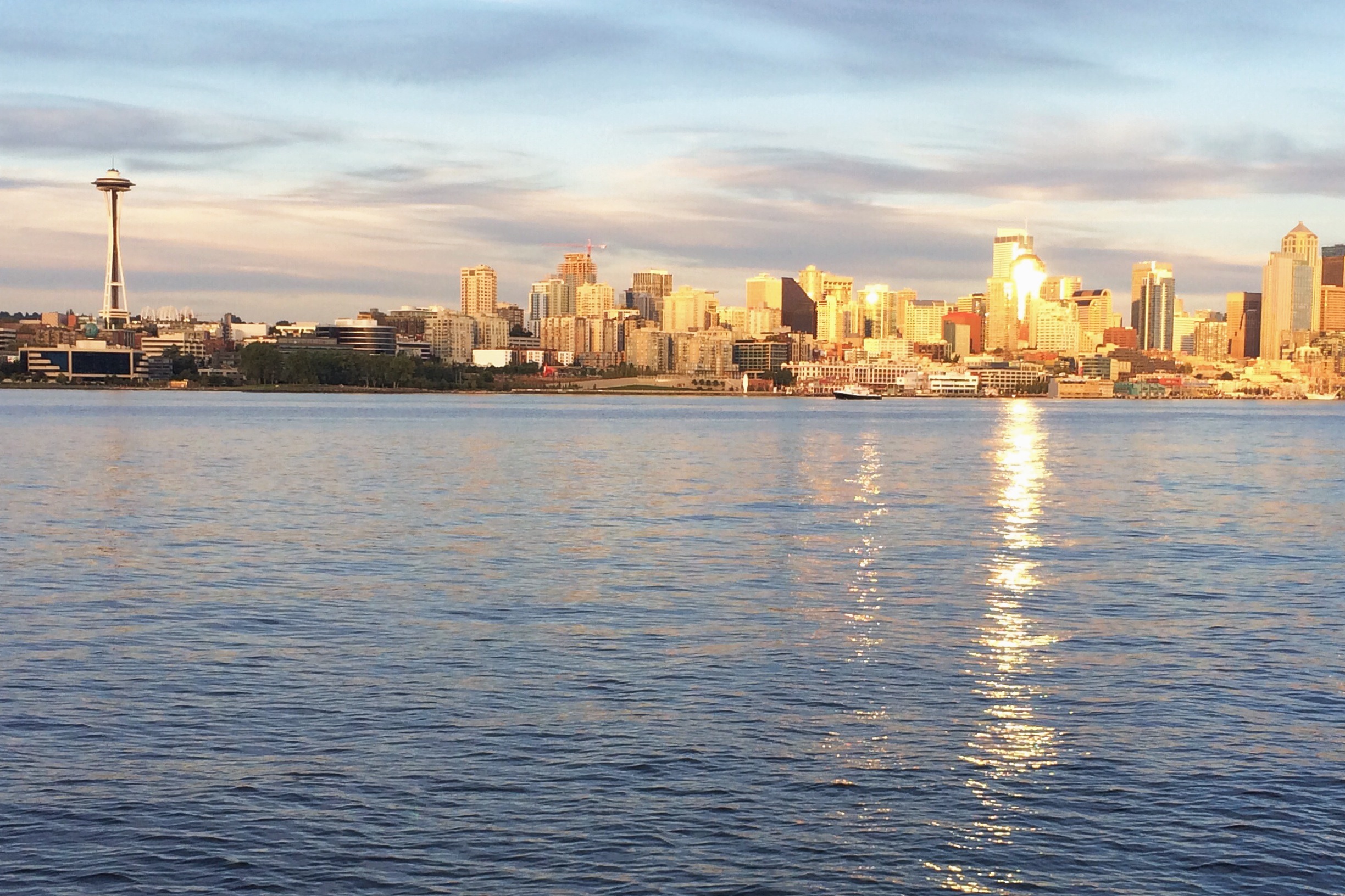 Sunset Sail near Seattle