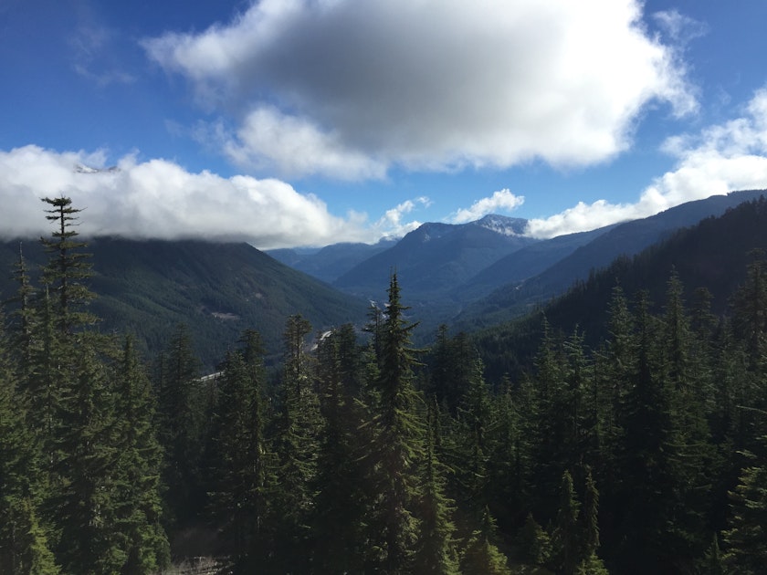 Hike to Melakwa Lakes via Denny Creek Trail , Denny Creek Trail