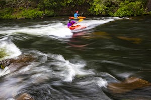 Paddling The Slab and Eternity Hole