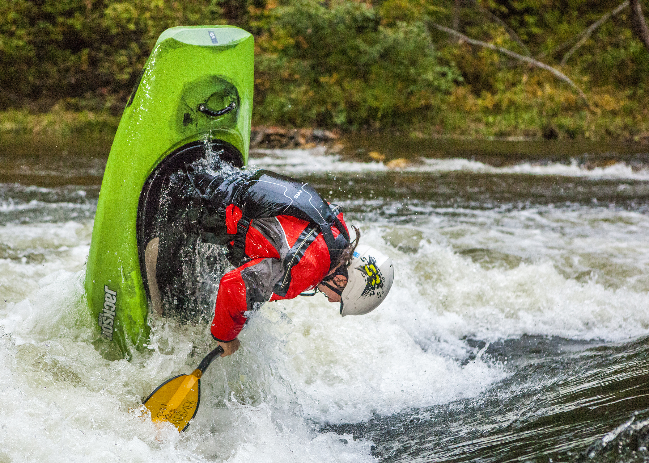 Paddling The Slab and Eternity Hole