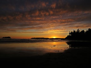 Sunset at Mackenzie Beach