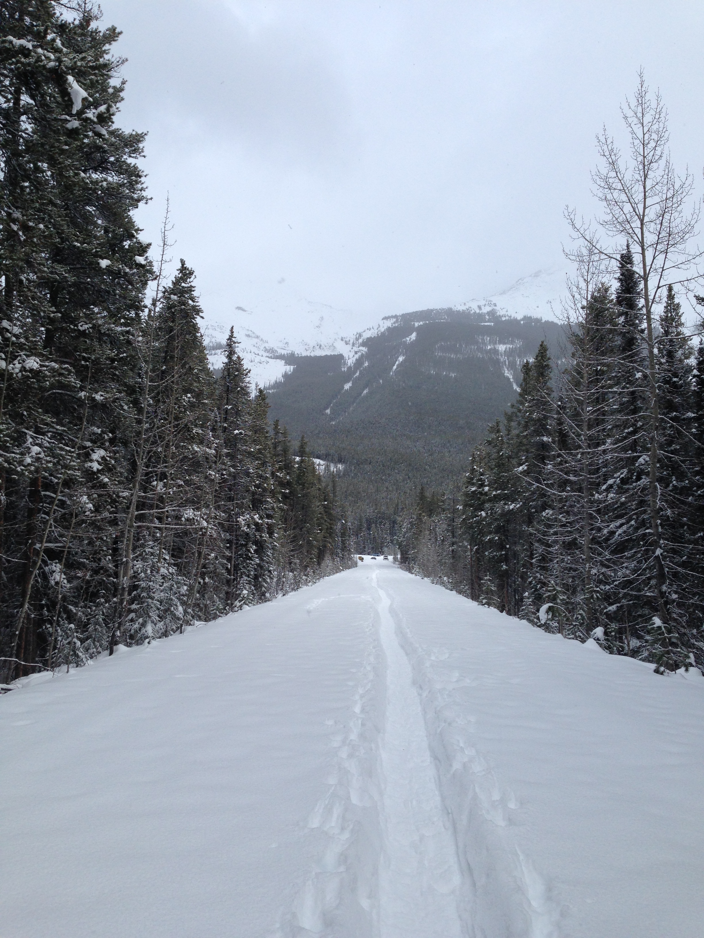 Snowshoe to Big Bend Campground