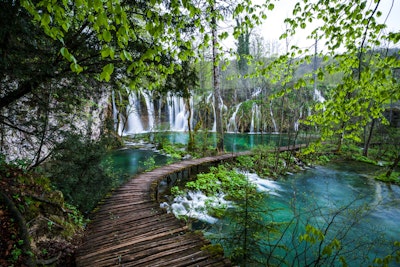 Hike In Plitvice Lakes National Park, Croatia