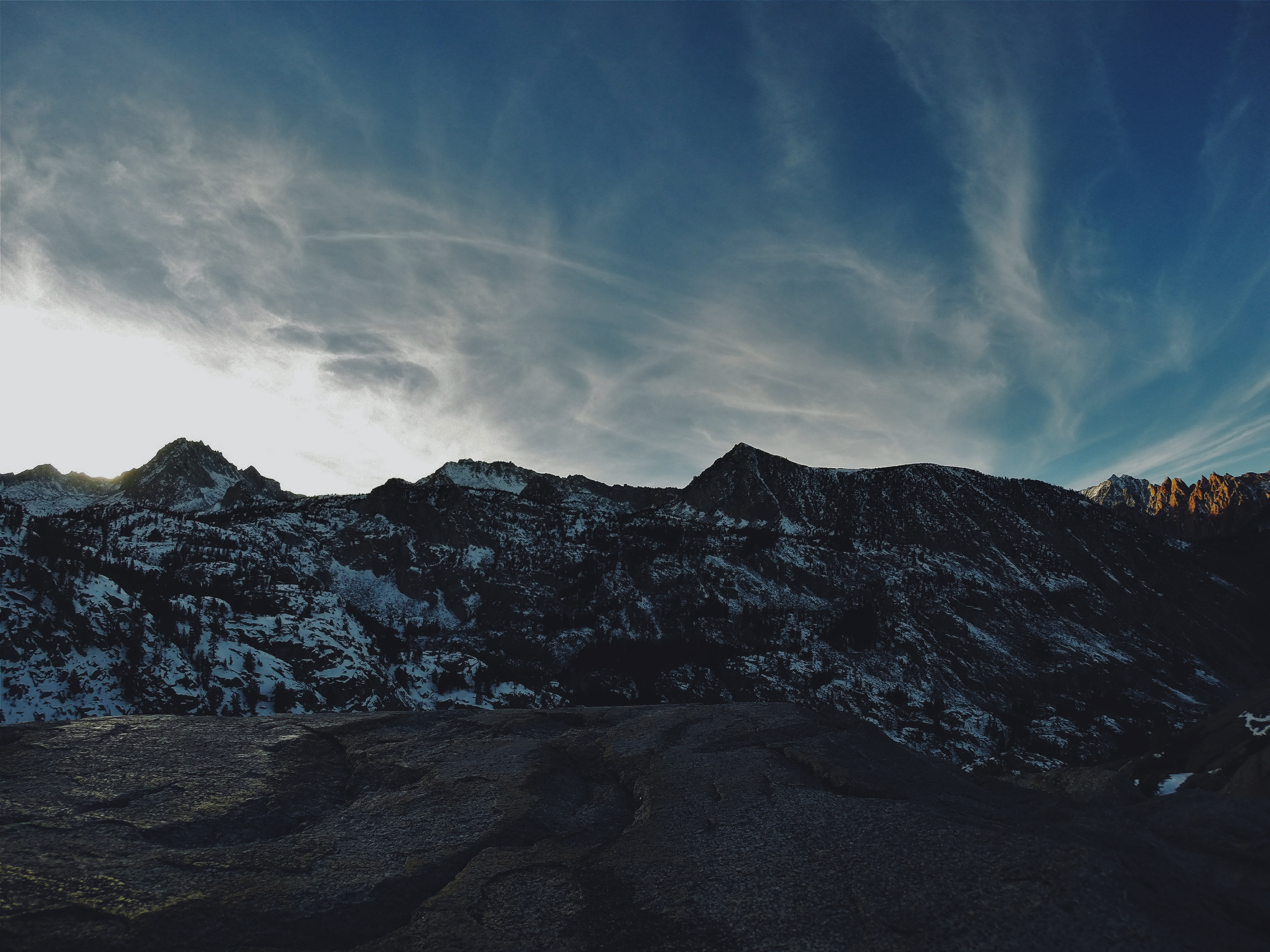Snowshoe to Blue Lake
