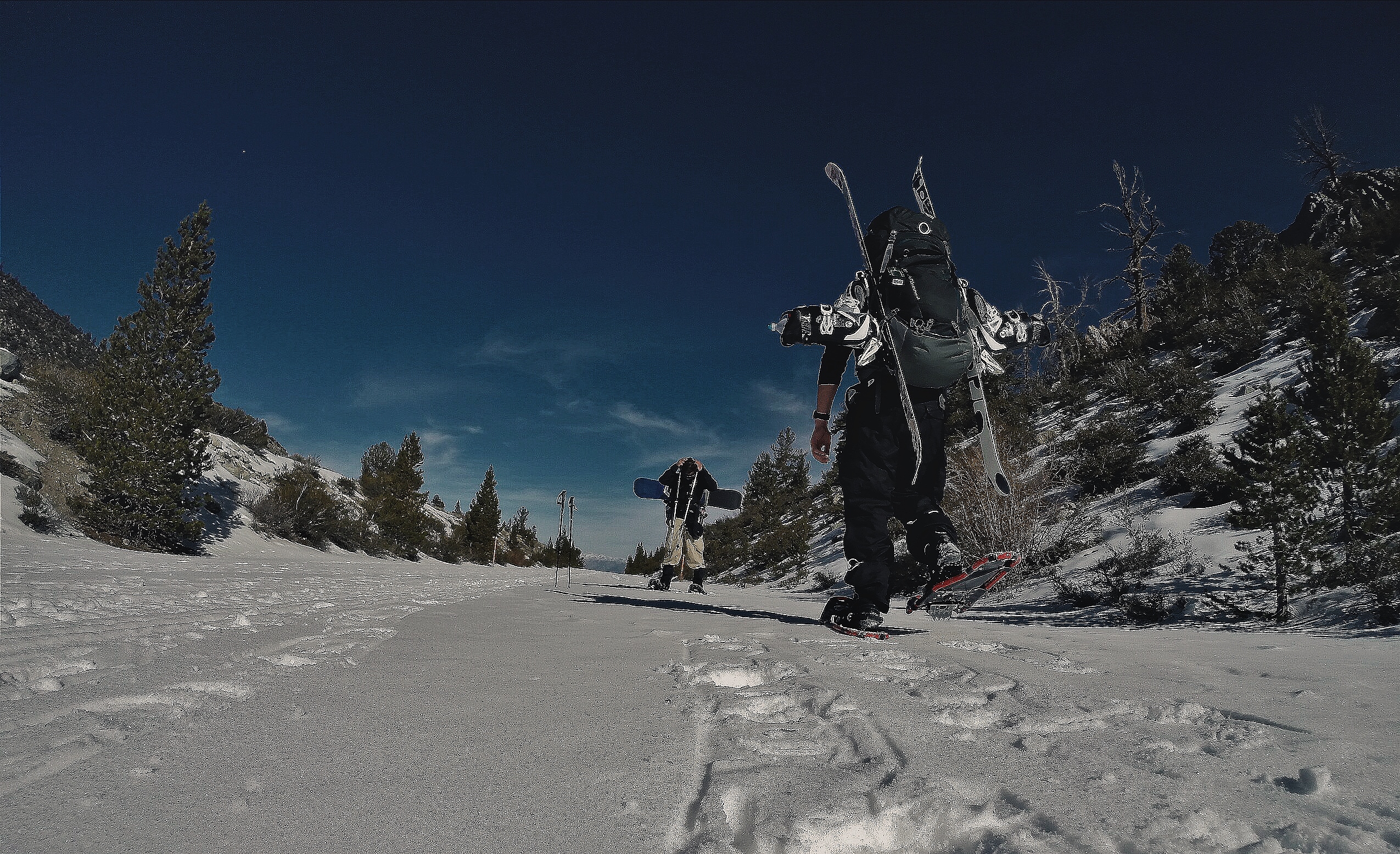Snowshoe to Blue Lake