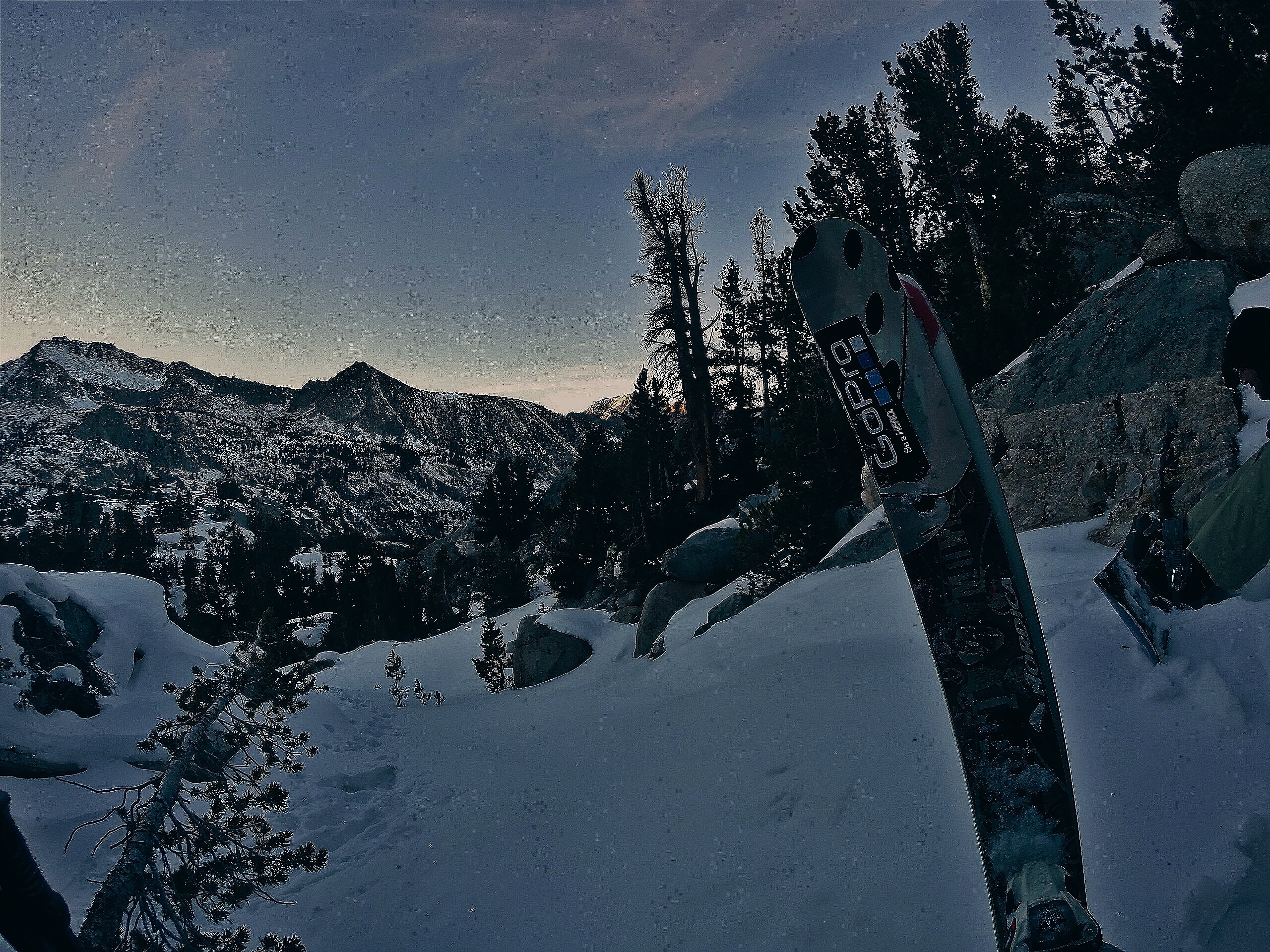 Snowshoe to Blue Lake