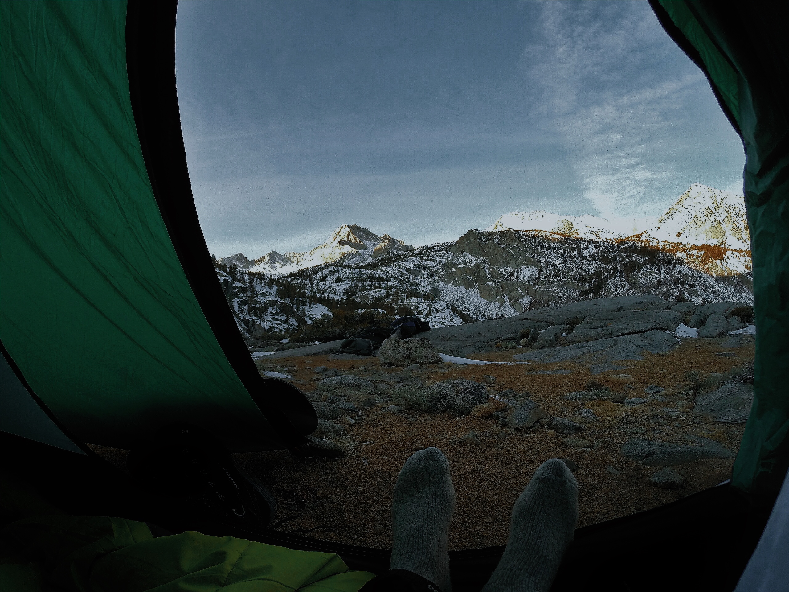 Snowshoe to Blue Lake
