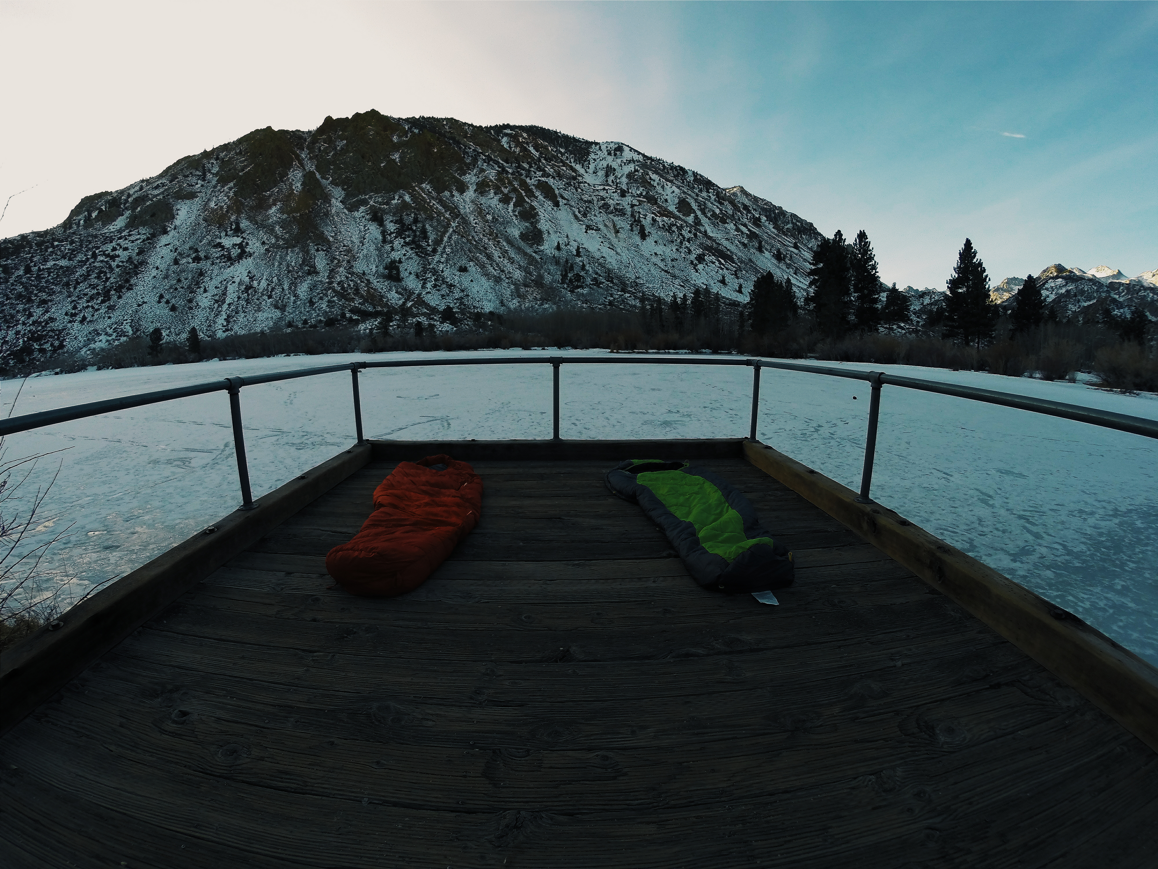 Snowshoe to Blue Lake