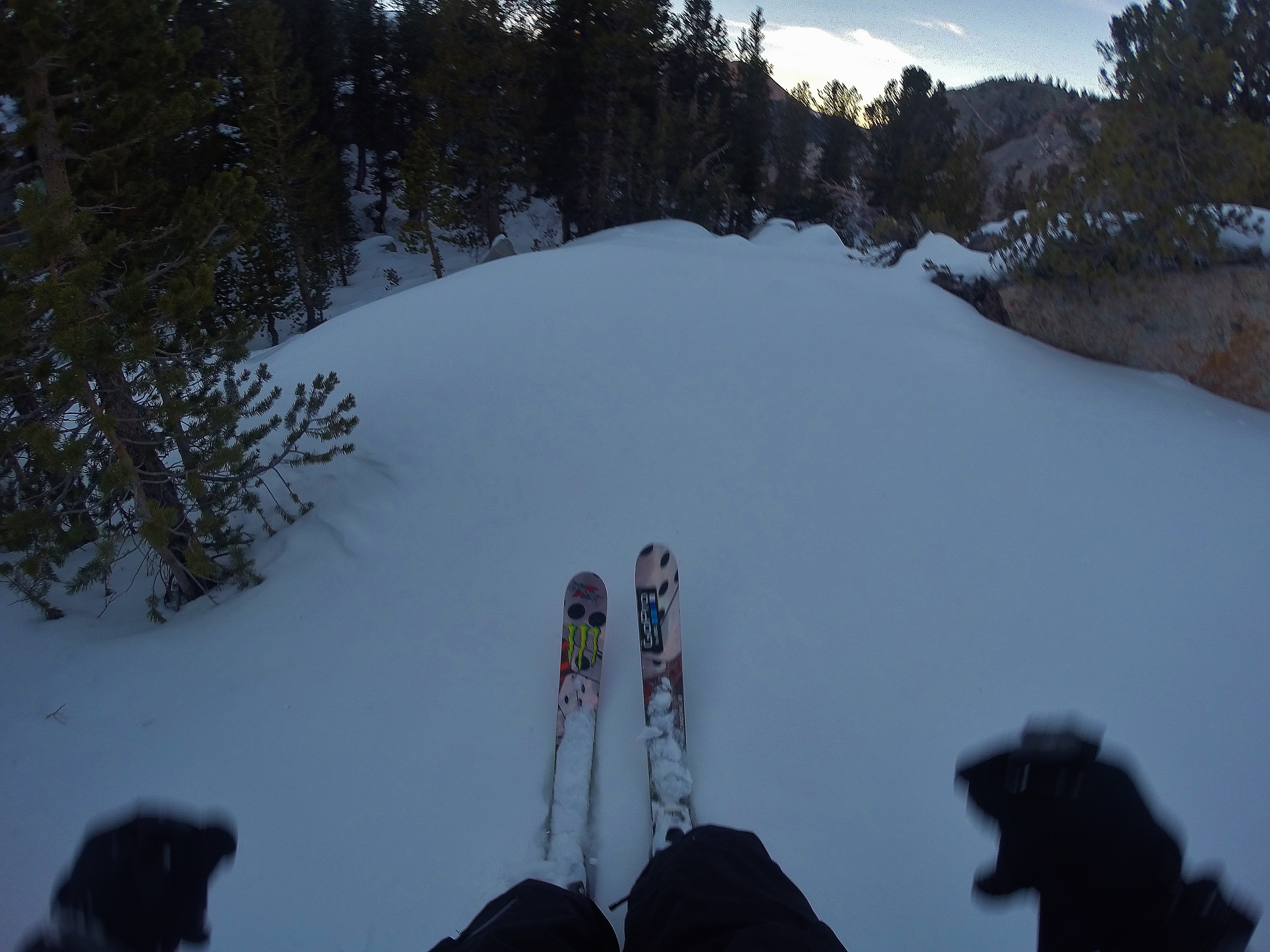 Snowshoe to Blue Lake