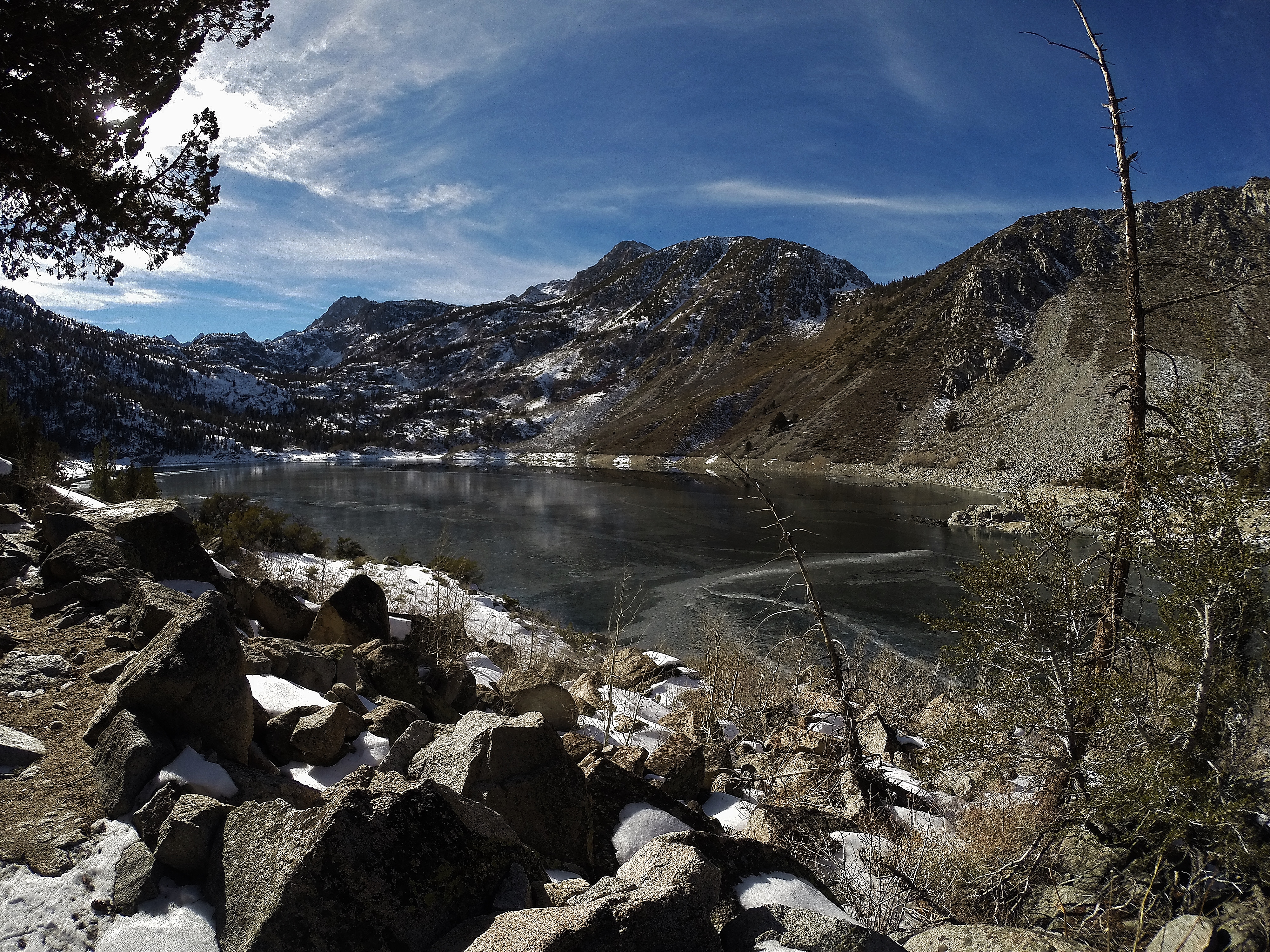 Snowshoe to Blue Lake