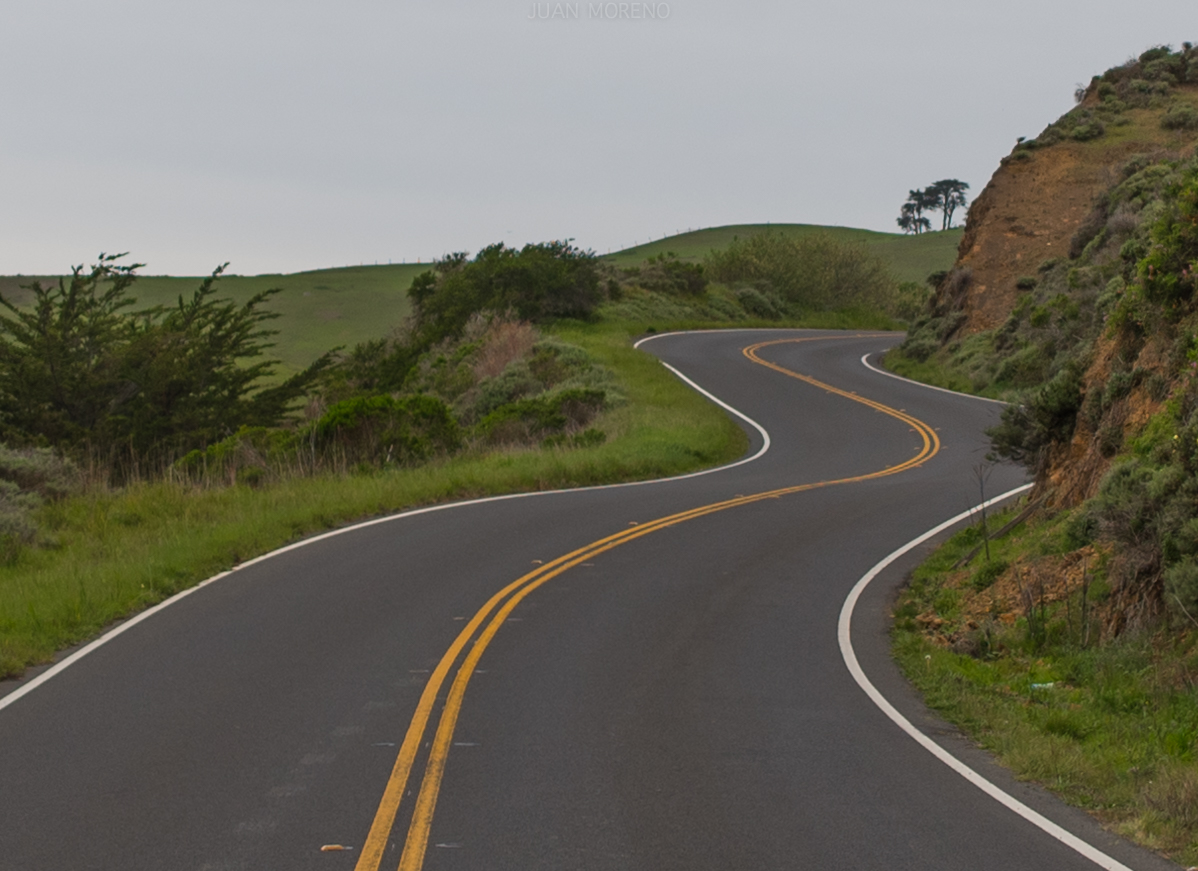 Cruising Pacific Coast Highway in Northern California