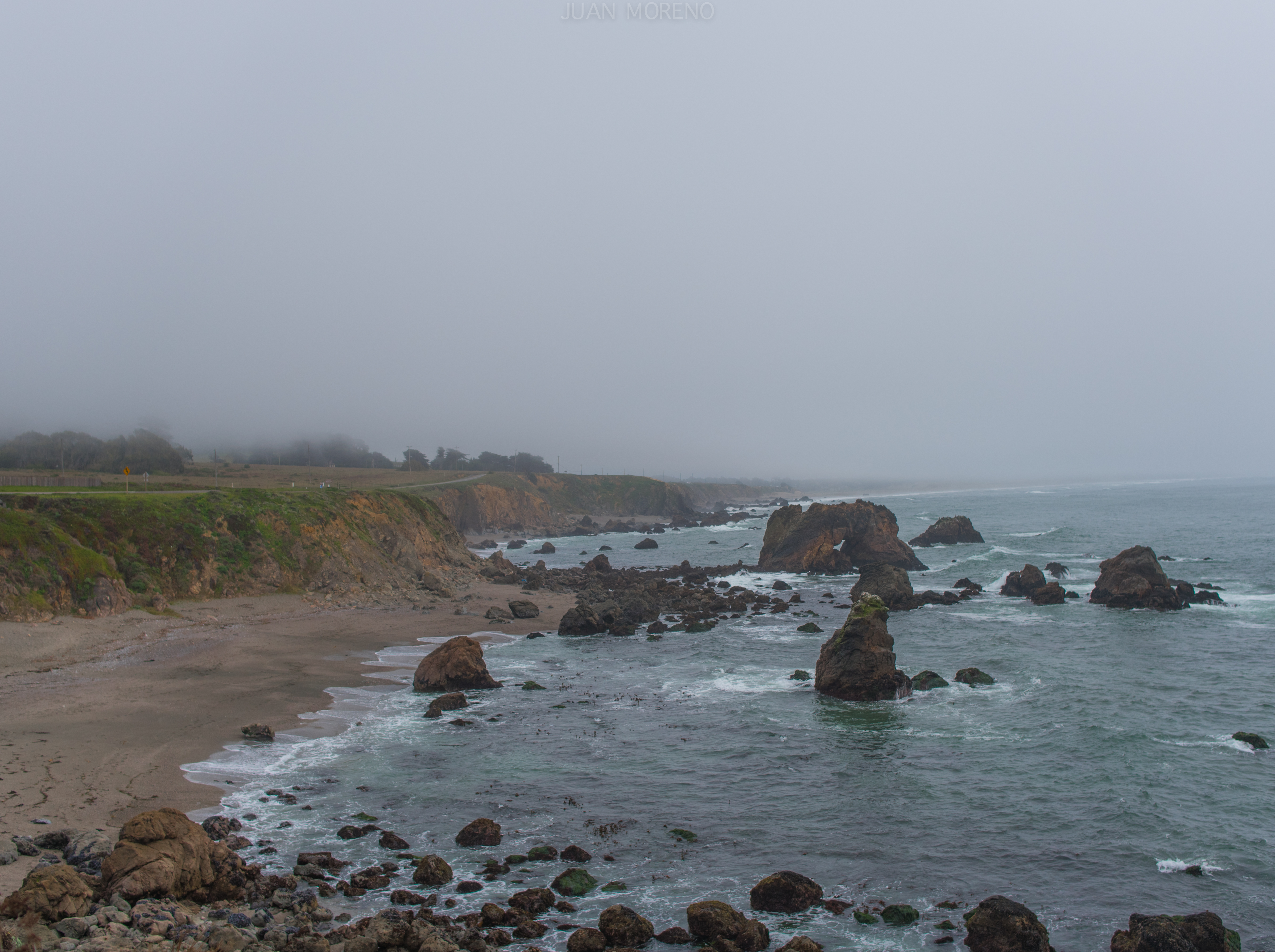 Cruising Pacific Coast Highway in Northern California