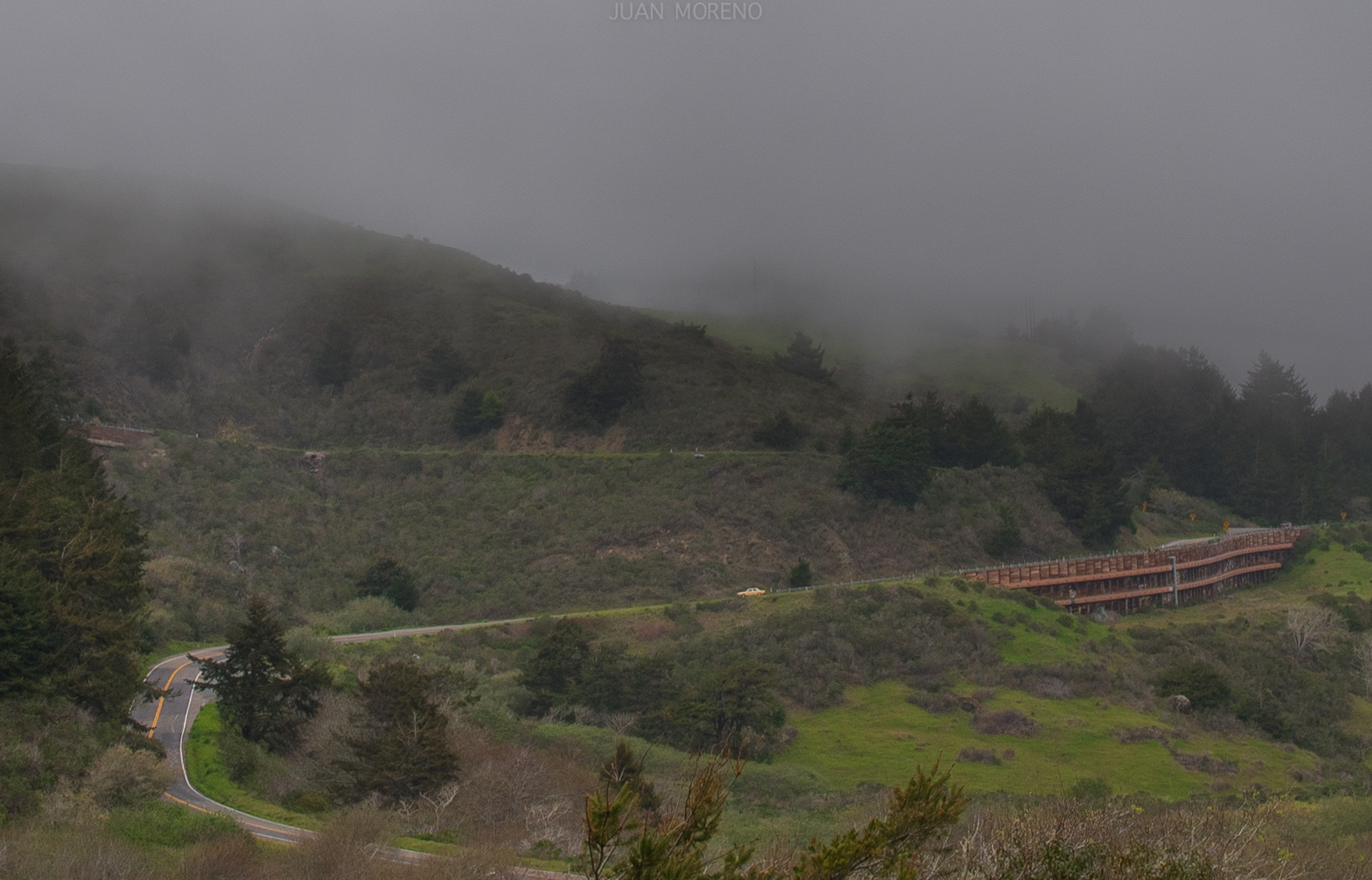 Cruising Pacific Coast Highway in Northern California
