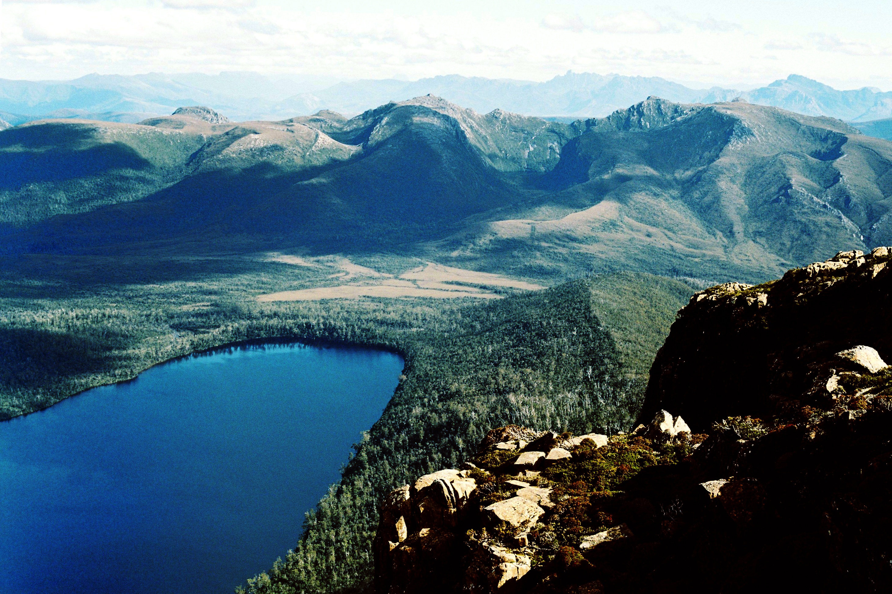 Summit Mount Eliza, Mount Eliza Trailhead, Tasmania