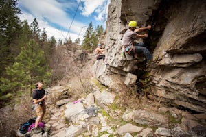 Rock Climbing at Post Falls