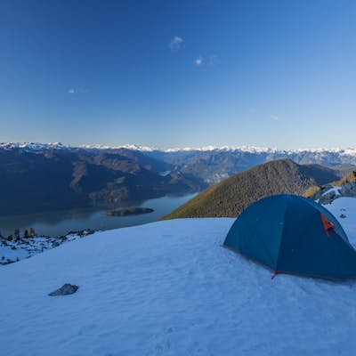 Camp in Golden Ears Provincial Park