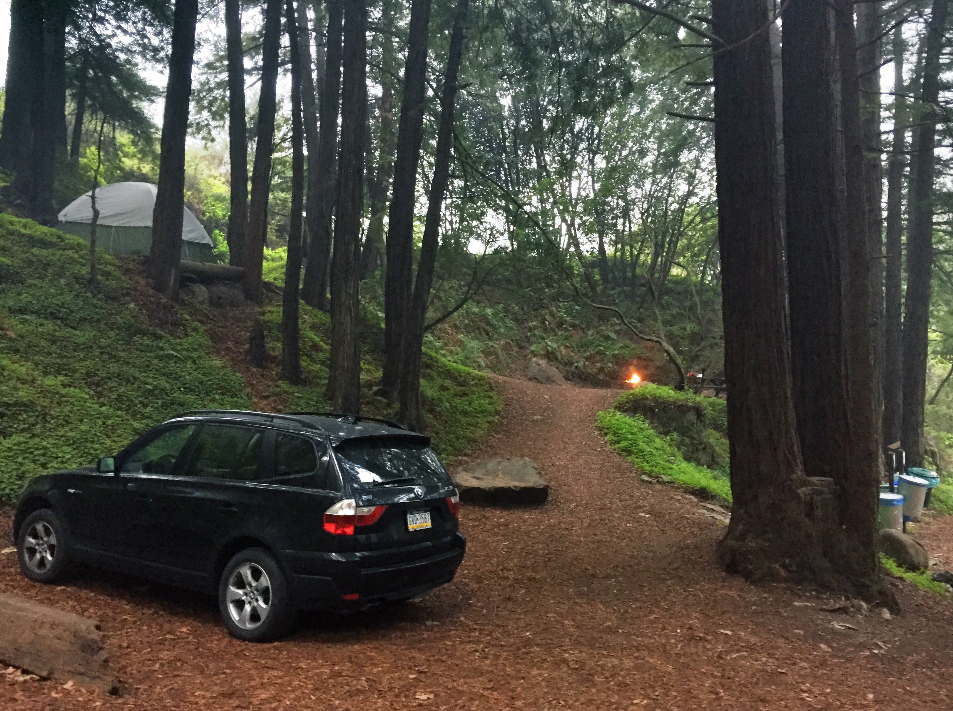Camping at Limekiln State Park