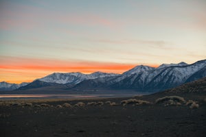 Camp at Mono Lake