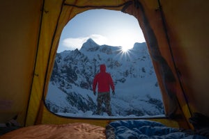 Winter Backpack to Lake Anne Ridge