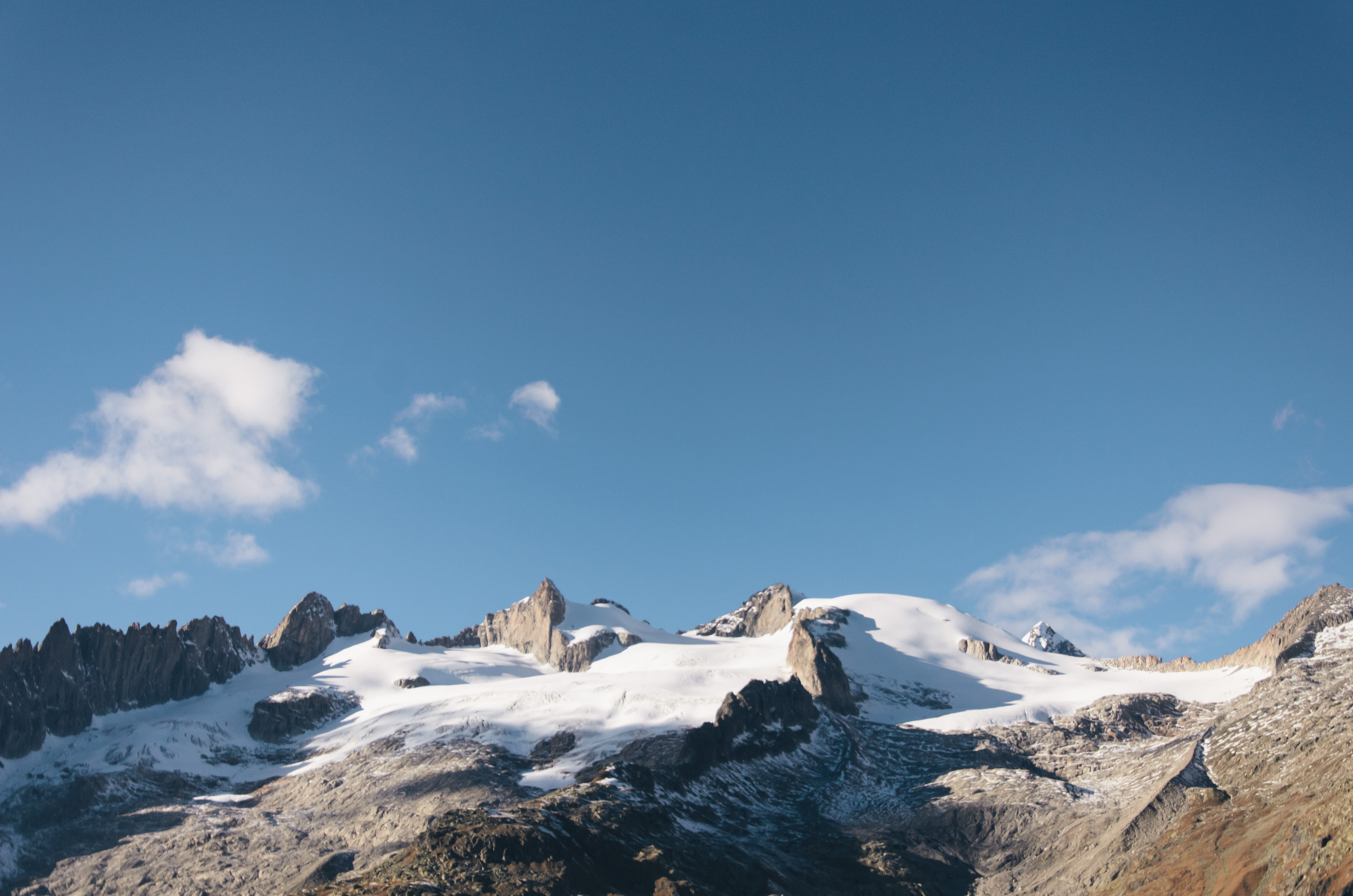 Hiking Along The Great Aletsch Glacier