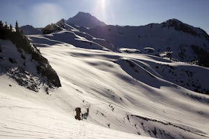 Backcountry Skiing Near Mt. Baker