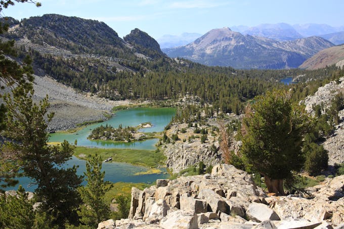 overnight backpacking trips in california
