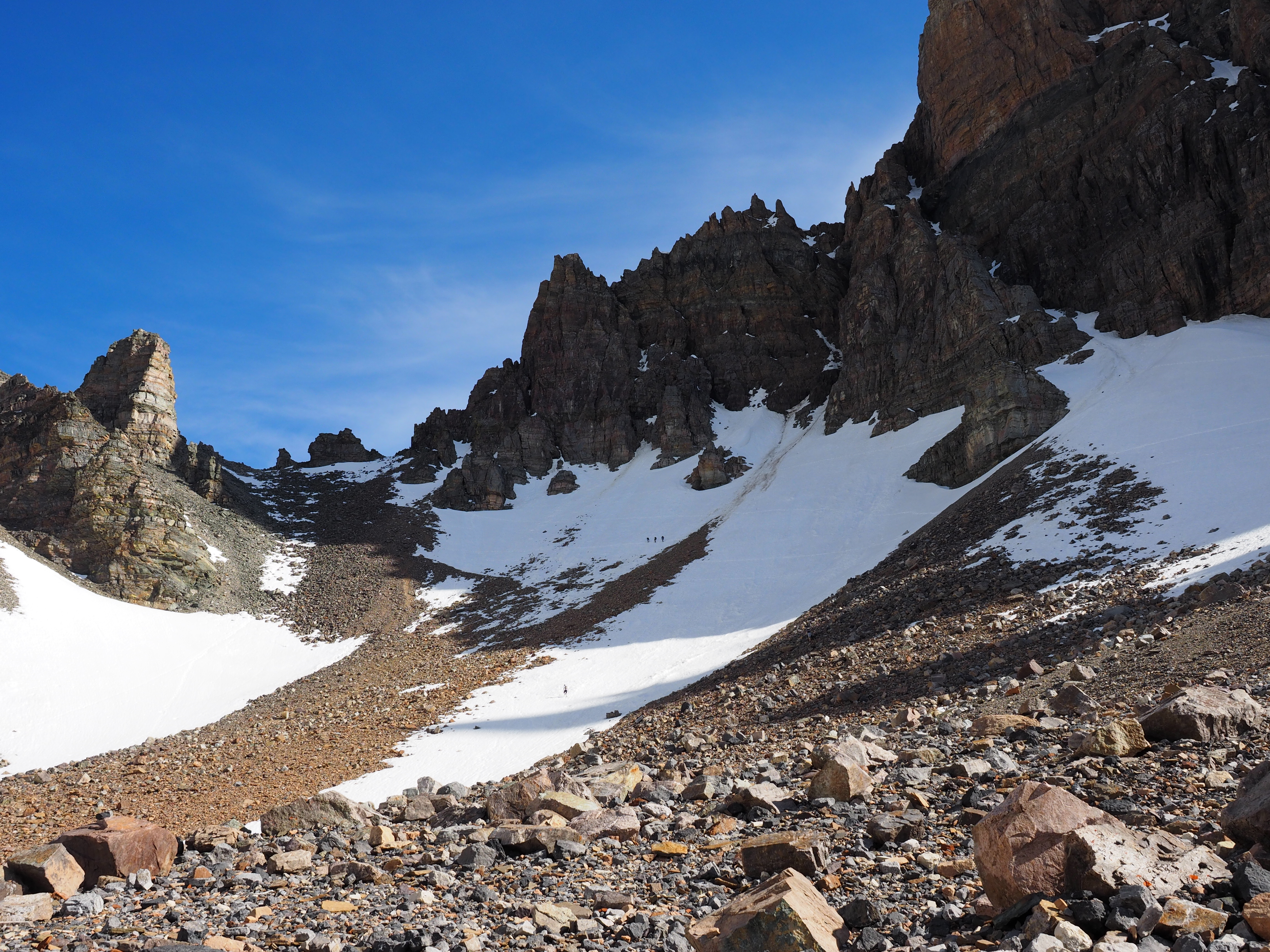 Sentinel Pass: Larch Valley to Paradise Valley