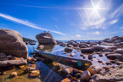 How To Photograph Bonsai Rock, Lake Tahoe