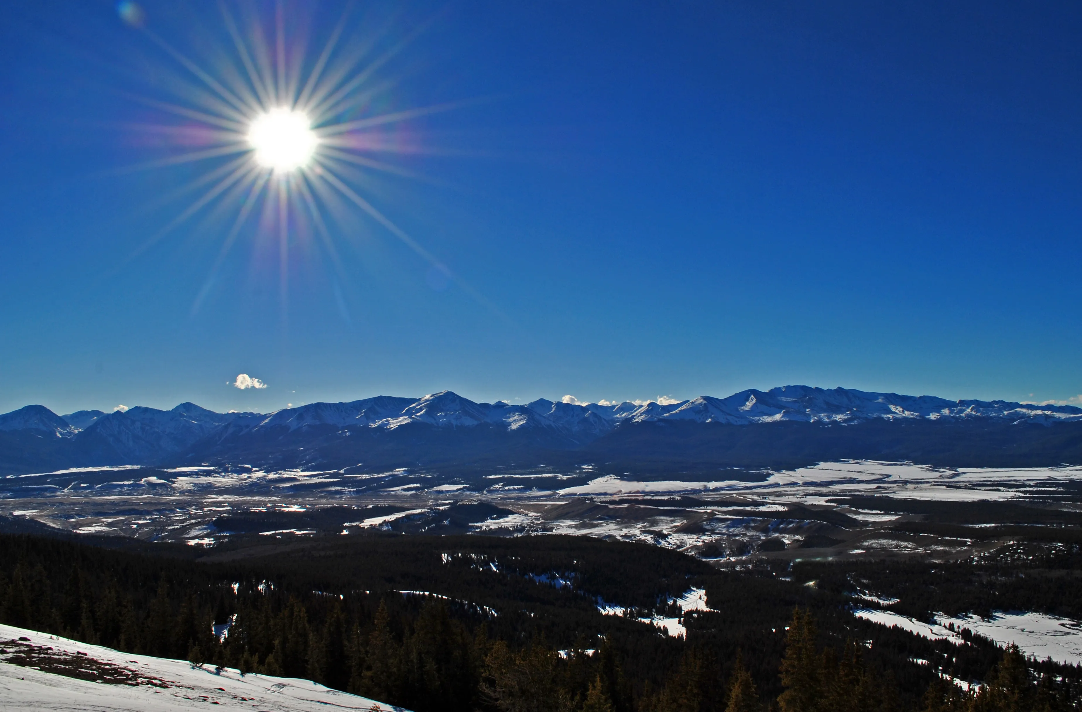 Overnight at the Emma and Marceline Yurts, Leadville