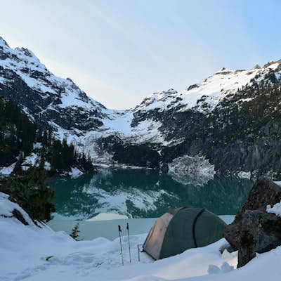 Winter Backpack to Blanca Lake 
