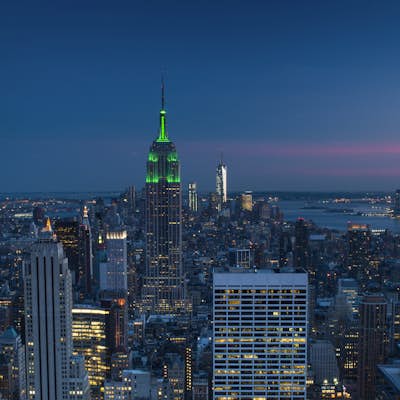 Watch the Sunset from Top of the Rock