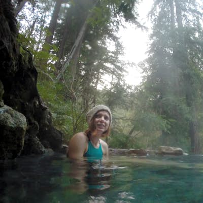 Overnight trip to Sykes hot springs