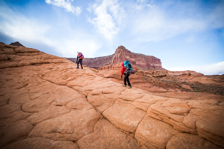 Backpacking Reflection Canyon, Utah